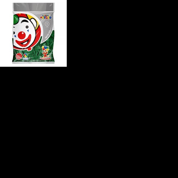 GLOBOS METALLIC 9 BOLSA C50 PZAS VERDE